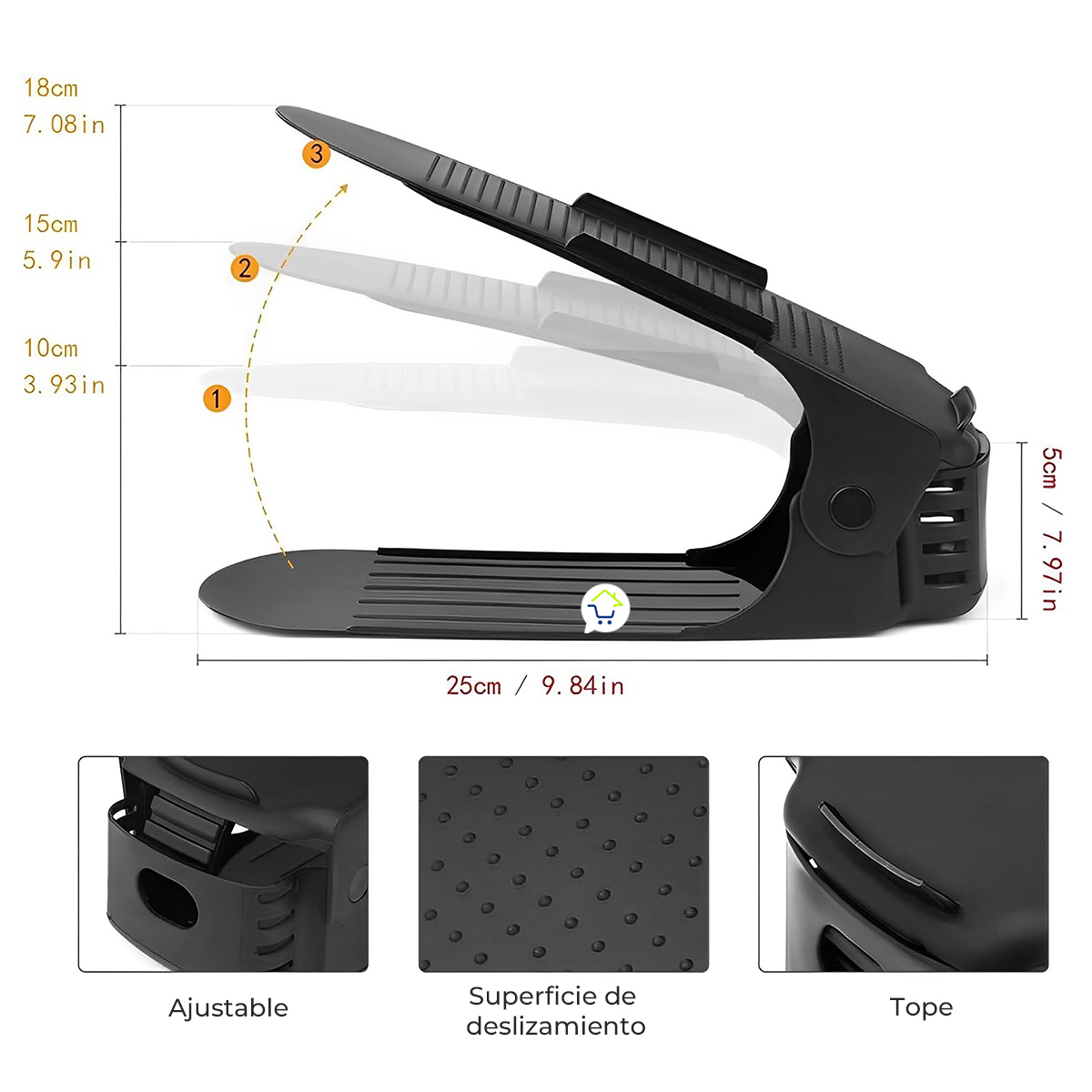 Organizador de zapatos x6 Zapatero ZAP6